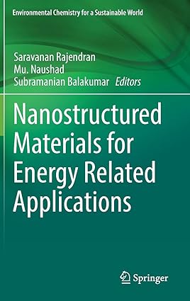 Nanostructured Materials for Energy Related Applications