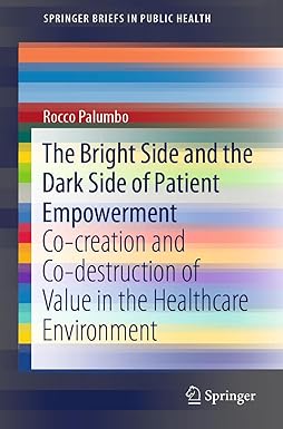 The Bright Side and the Dark Side of Patient Empowerment Co creation and Co destruction of Value in the Healthcare Environment