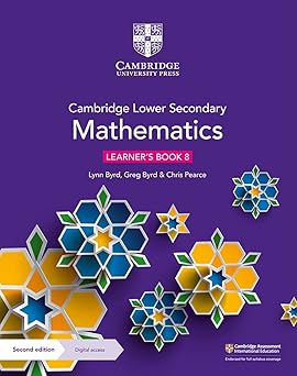 Cambridge Lower Secondary Mathematics Learners Book 8 2nd Edition