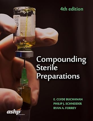 Compounding Sterile Preparations