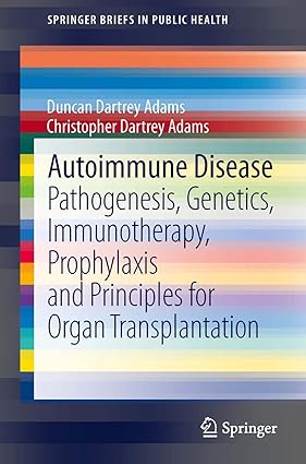 Autoimmune Disease Pathogenesis Genetics Immunotherapy Prophylaxis and Principles for Organ Transplantation