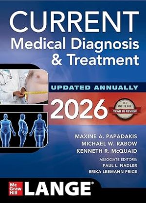 CURRENT Medical Diagnosis and Treatment 2026 65th Edition