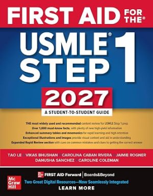 First Aid for the USMLE Step 1 2027 37th Edition