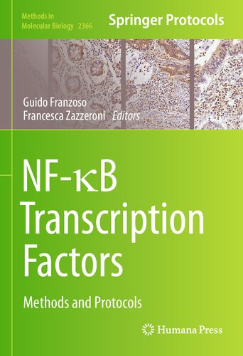 NF κB Transcription Factors Methods and Protocols