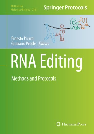 RNA Editing Methods and Protocols