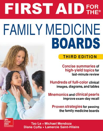 First Aid for the Family Medicine Boards 3rd Edition