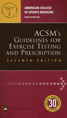ACSMs Guidelines for Exercise Testing and Prescription 7th Edition