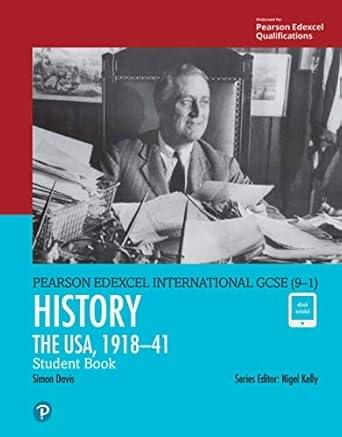 Edexcel International GCSE 9 1 History The USA 1918 41 Student Book